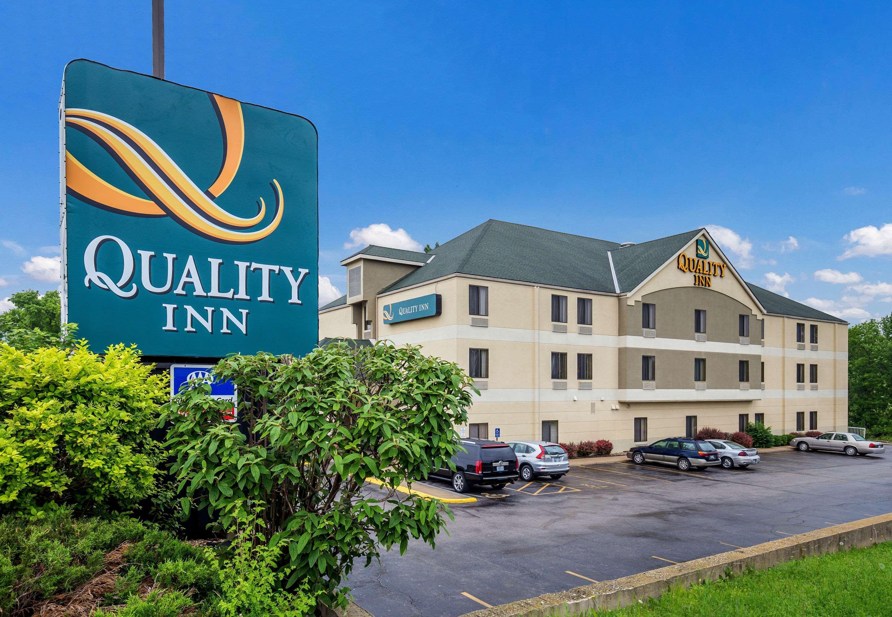Quality Inn I-70 Near Kansas Speedway Kansas City Exterior foto